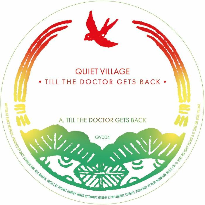 Quiet Village – Till The Doctor Gets Back (12", The Quiet Village, 2026) Front Cover