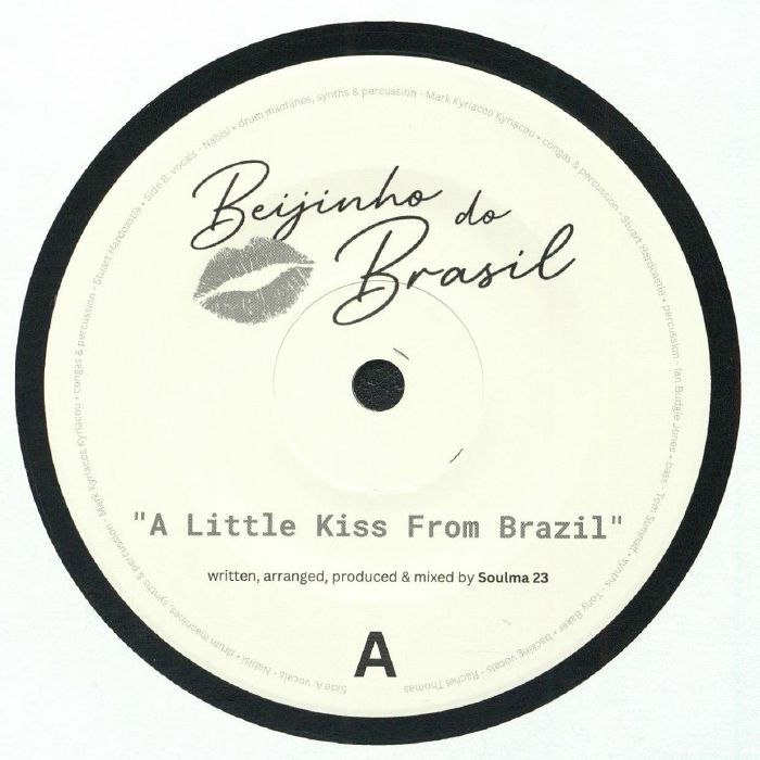 Soulma 23 – Time & Space (7", Beijinho Do Brasil, 2026) Front Cover