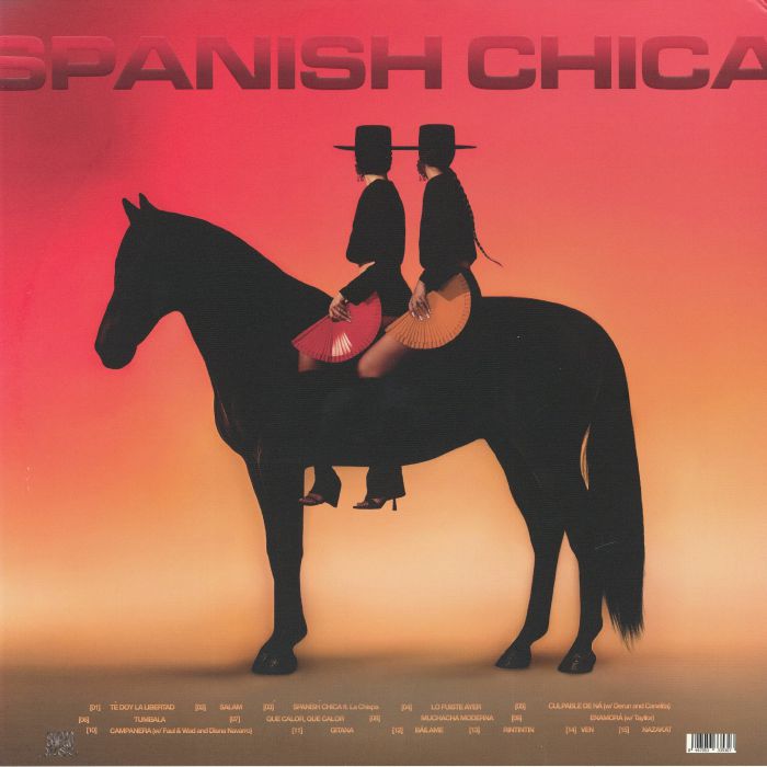 Mestiza – Spanish Chica (2xLP, Sacro Music, 2026) Back Cover
