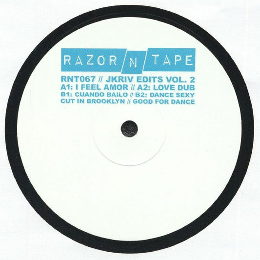Jkriv – JKriv Edits Vol 2 (12", Razor-N-Tape, 2026) Front Cover