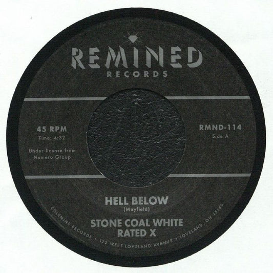 Stone Coal White – Hell Below (7", (indie exclusive, Colemine, 2026) Front Cover