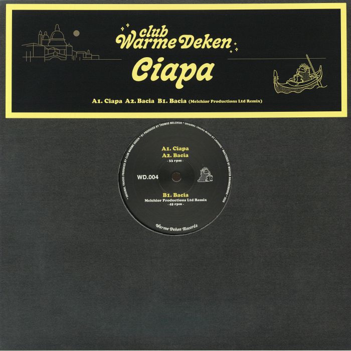 Club Warme Deken – Ciapa (12", Warme Deken Records, 2026) Front Cover