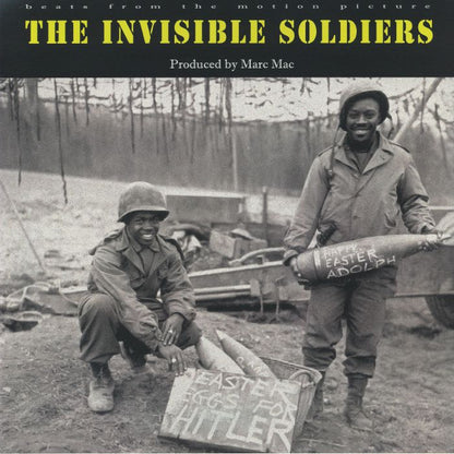 Marc Mac – Beats From The Motion Picture The Invisible Soldiers (LP, 180g, Omniverse Recordings, 2026) Front Cover