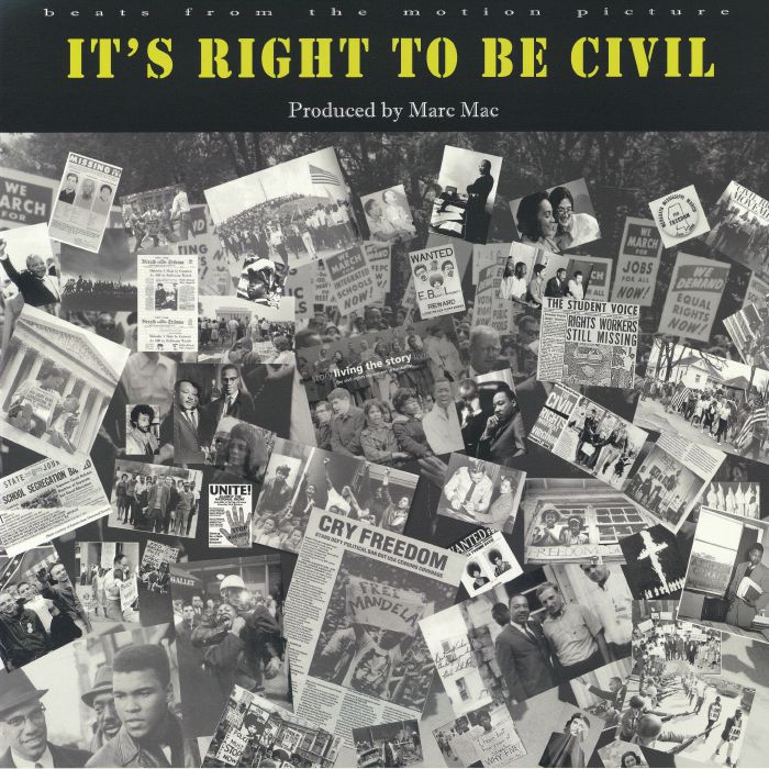 Marc Mac – It's Right To Be Civil (LP, 180gram, Omniverse, 2026) Front Cover