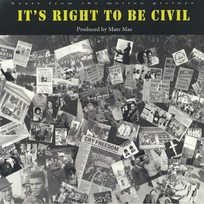 Marc Mac – It's Right To Be Civil (LP, 180gram, Omniverse, 2026) Front Cover