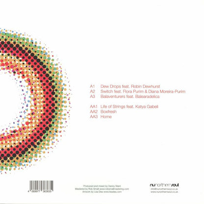 Balaphonic – Organic Matters (12", Nunorthern Soul, 2026) Back Cover