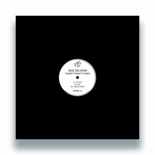 Mac Seldom – Twenty Twenty Three (12", Me Me Me, 2023) Front Cover