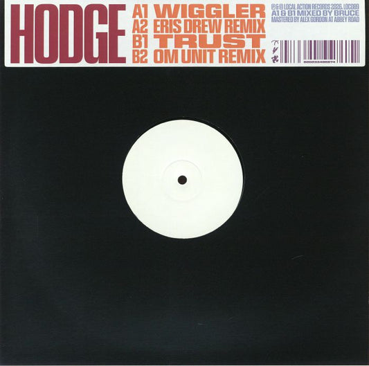 Hodge – Wiggler / Trust (12", Local Action, 2026) Front Cover