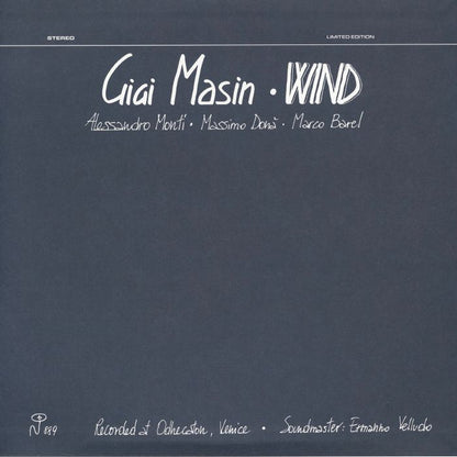 Gigi Masin - Wind (40th Anniversary Edition) (LP) Back Cover
