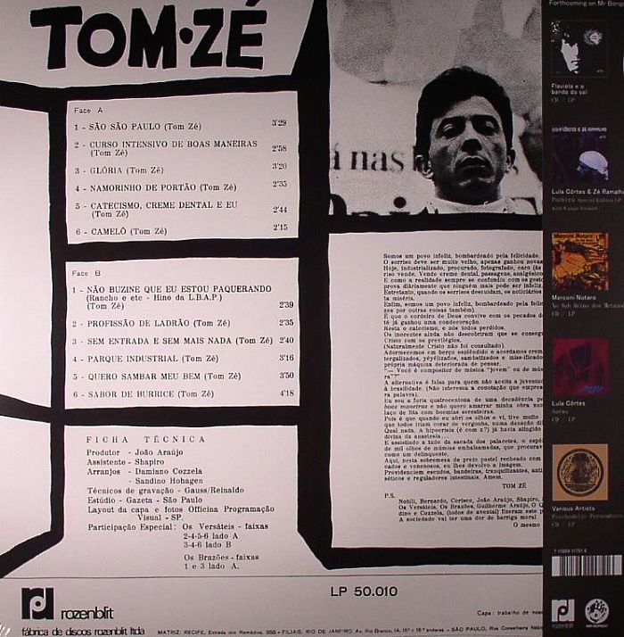 Tom Zé - Grande Liquidação (LP)
