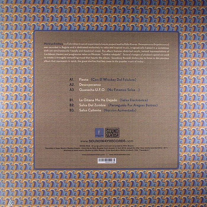 Meridian Brothers – Desesperanza (LP, Soundway, 2012) Back Cover