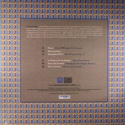 Meridian Brothers – Desesperanza (LP, Soundway, 2012) Back Cover