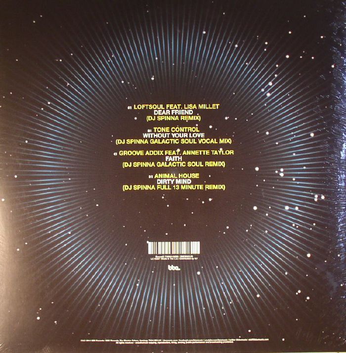 DJ Spinna - The Sound Beyond Stars (The Essential Remixes) (LP2) (2x12")