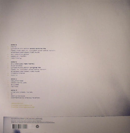 Jigmastas – Grassroots (The Prologue) (2xLP, Gatefold, BBE, 2015) Back Cover
