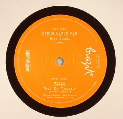 Banda Black Rio / Miele - Miss Cheryl / Melô Do Tagarela = Rapper's Delight (Instrumental) (7")