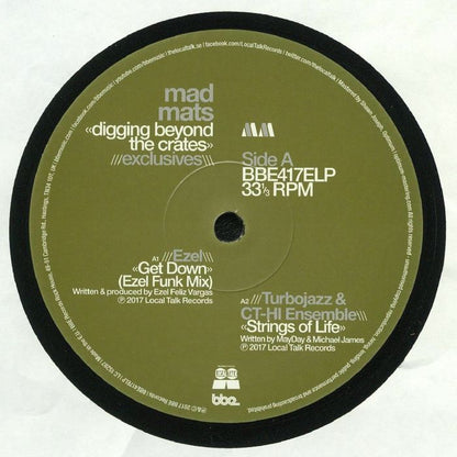 Mad Mats – Digging Beyond The Crates (Exclusives) (12", BBE, 2017) Front Cover