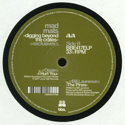 Mad Mats – Digging Beyond The Crates (Exclusives) (12", BBE, 2017) Back Cover