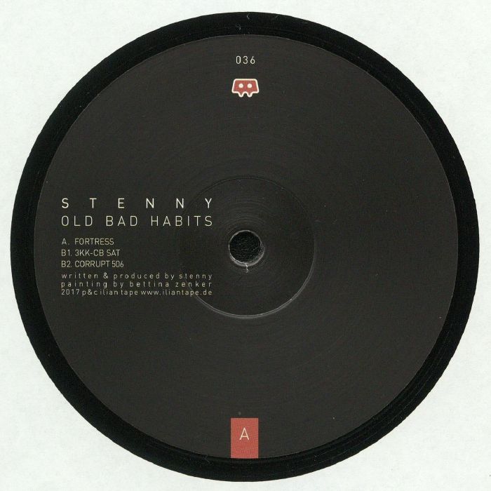 Stenny – Old Bad Habits (12", Ilian Tape, 2017) Front Cover