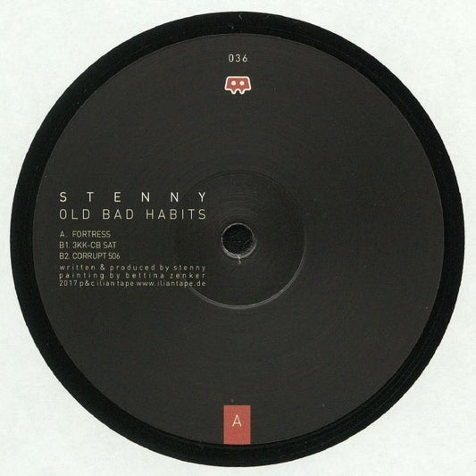 Stenny – Old Bad Habits (12", Ilian Tape, 2017) Front Cover