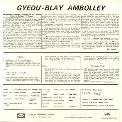 Gyedu-Blay Ambolley - Simigwa (LP)