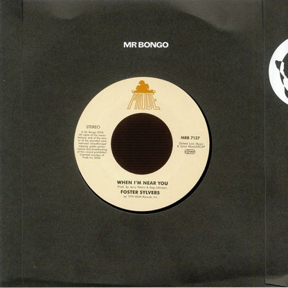 Foster Sylvers – Misdemeanor / When I'm Near You (7", Mr Bongo, 2018) Back Cover
