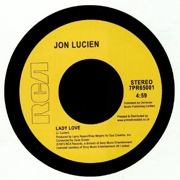 Jon Lucien - Lady Love (7")