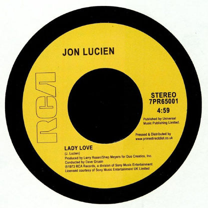 Jon Lucien - Lady Love (7")