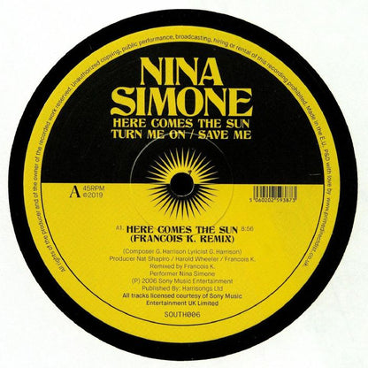 Nina Simone - Remixes (12")