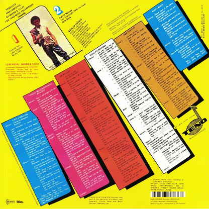 Nkono Teles – Party Beats (LP, BBE, 2019) Back Cover