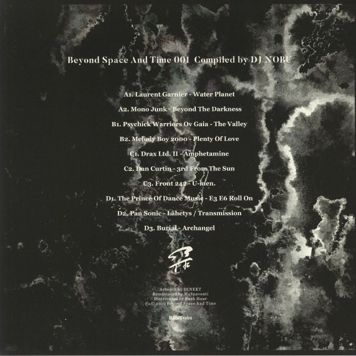 DJ Nobu – Beyond Space And Time 001 (2x12", Beyond Space And Time, 2019) Back Cover