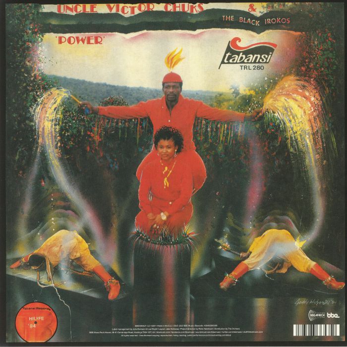 Victor Chukwu Uncle Victor Chuks The Black Irokos – Akalaka / The Power (2xLP, BBE, 2020) Back Cover