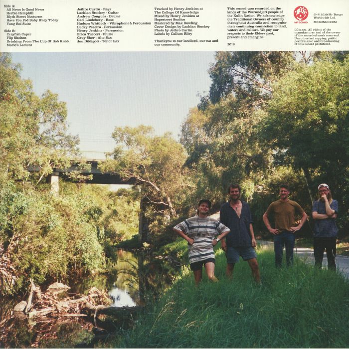 Surprise Chef – All News Is Good News (LP, Mr Bongo, 2020) Back Cover