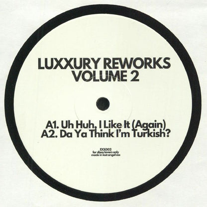 Luxxury – Luxxury Reworks Volume 2 (12", Expensive Sounding Music, 2020) Front Cover