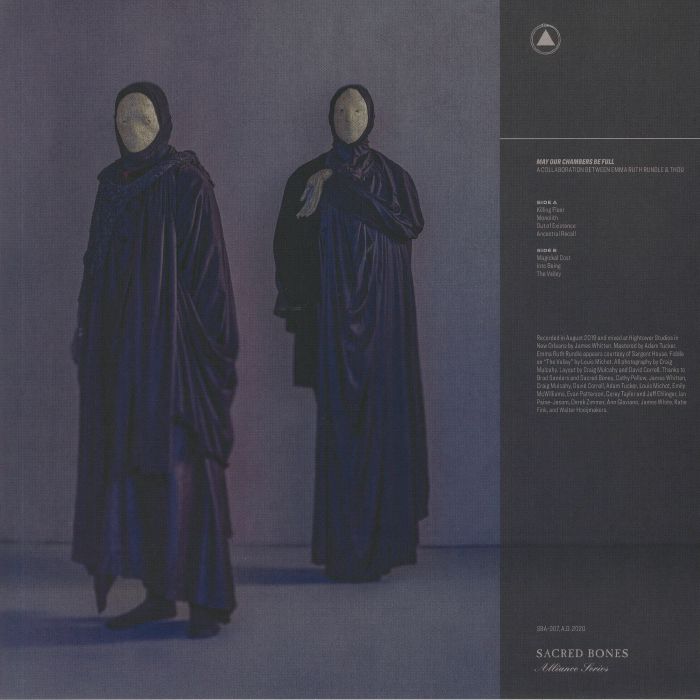 Thou Emma Ruth Rundle – May Our Chambers Be Full (LP, Silver & Violet, Sacred Bones Records, 2022) Back Cover