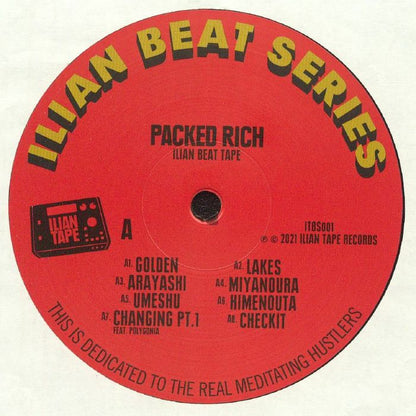Packed Rich – Ilian Beat Tape (12", 180g, Ilian Tape, 2021) Front Cover