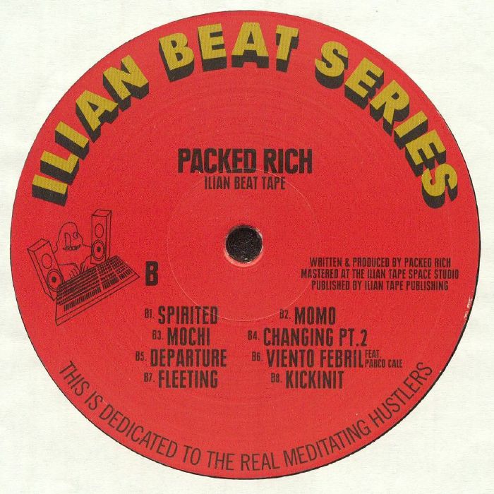 Packed Rich – Ilian Beat Tape (12", 180g, Ilian Tape, 2021) Back Cover