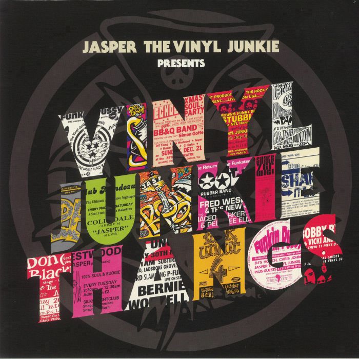 Jasper The Vinyl Junkie – Vinyl Junkie Thangs (3xLP+7", BBE, 2021) Front Cover