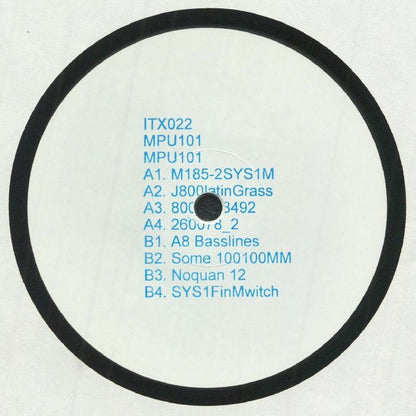 MPU101 – MPU101 (LP, 180g, Ilian Tape, 2021) Front Cover