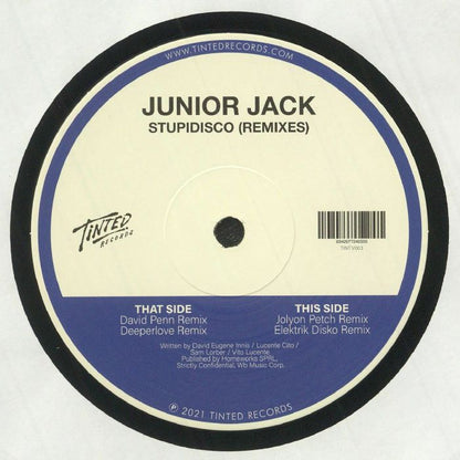 Junior Jack - Stupidisco (Remixes) (12")