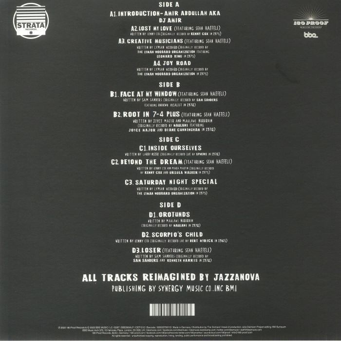 Jazzanova - Strata Records (The Sound Of Detroit Reimagined By Jazzanova) (2xLP)