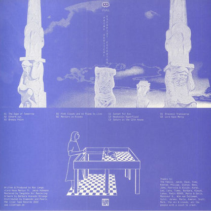 Prime Vertical – Escapist Eschaton (2xLP, 180g, Ilian Tape, 2022) Back Cover