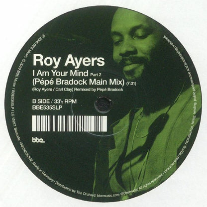 Roy Ayers – Reaching For The Highest Pleasure / I Am Your Mind Part 2 (Pépé Bradock Main Mix) (10", BBE, 2022) Back Cover