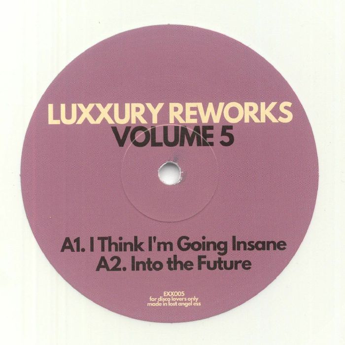 Luxxury – Luxxury Reworks Volume 5 (12", White, Expensive Sounding Music, 2022) Front Cover