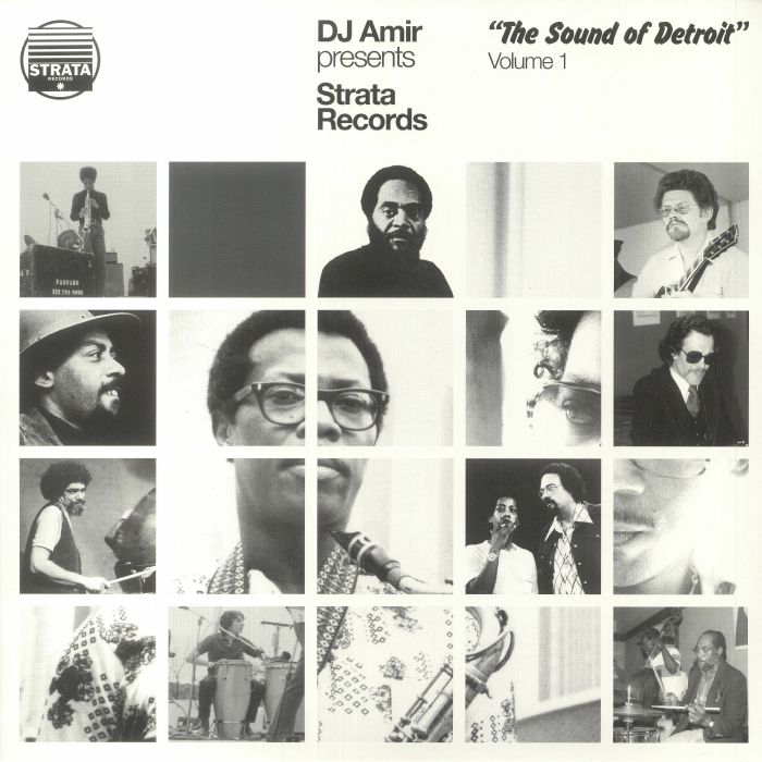 DJ Amir – Strata Records (The Sound of Detroit) (Volume 1) (3xLP, BBE, 2023) Front Cover