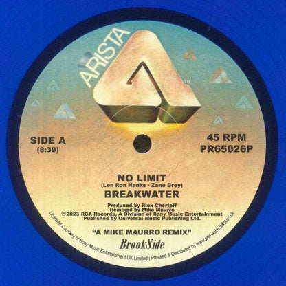 Breakwater - No Limit (12") (Blue Transparent)
