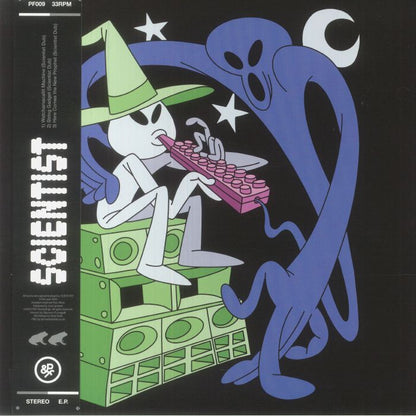 Dreems Scientist – Watchamacallit Machine EP (12", Pinchy & Friends, 2023) Back Cover