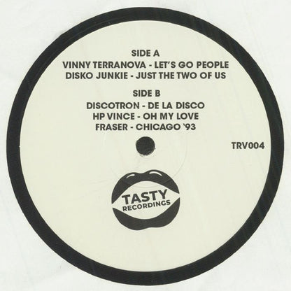 Various – Tasty Recordings Sampler 004 (12", Tasty Recordings, 2023) Back Cover