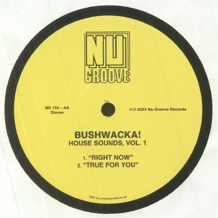 Bushwacka - House Sounds, Vol. 1 (12")