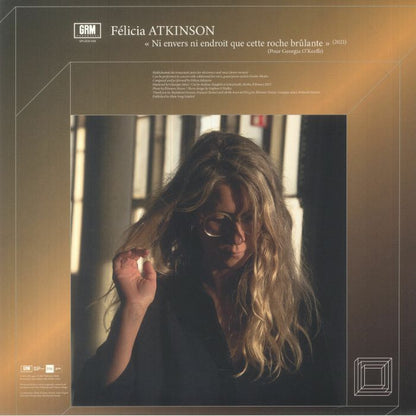 Félicia Atkinson Richard Chartier – Ni Envers Ni Endroit Que Cette Roche Br​û​lante / Recurrence​.​Expansion (LP, Portraits GRM, 2023) Front Cover