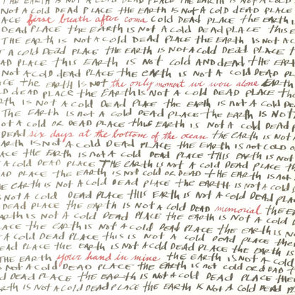 Explosions In The Sky – The Earth Is Not A Cold Dead Place (LP+LP, Red Opaque, Anniversary Edition, Slipcase, Temporary Residence Limited, 2023) Back Cover